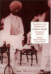 Translations of the Letters of a Hindoo Rajah