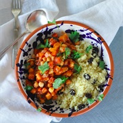 Swede and Chickpea Casserole