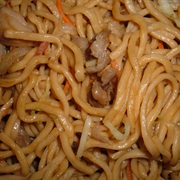 Chicken and Beef Chow Mein