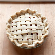 Weave a Lattice Top Pie