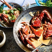 River Swimming Crab (Varuna Litterata)