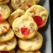 Cherry Pecan Icebox Cookies