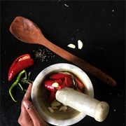 #41:  Appetizers and Snacks: Cheezy Cashew-Roasted Red Pepper Toasts