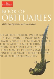 The Economist Book of Obituaries (Keith Colquhoun)