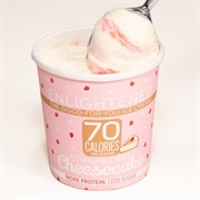 Enlightened Strawberry Cheesecake