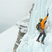 Ice Climbing in Alberta