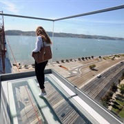 Miradouro of 25 De Abril Bridge