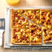 (Breakfast Pizza