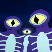 A Creepy Tangle in the Bermuda Triangle