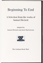 Beginning to End (Samuel Beckett)