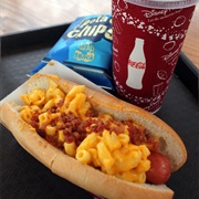 Mac N Cheese Hotdog