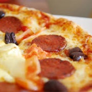 Soujouk (Turkish) Pizza