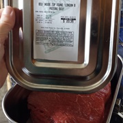 Bring a Container for Meat and Prepared Foods