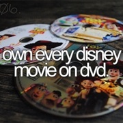 Own Every Disney Movie on DVD