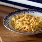 Flekice With Cabbage