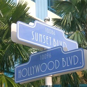 Sunset Boulevard, Hollywood