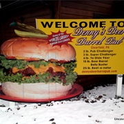 Denny's Beer Barrel Burger