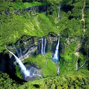 Blanche Cascade, Reunion Island