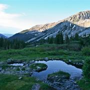 Hike or Skin to Conundrum Hot Springs.