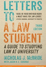 Letters to a Law Student (Nicholas J. McBride)