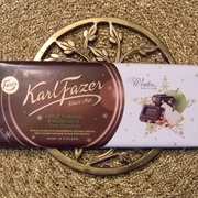 Fazer Apple & Hazelnut Dark Chocolate