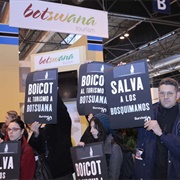 Boycott Botswana (Bushmen Solidarity)