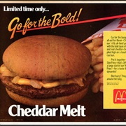 Mcdonald&#39;s Cheddar Melt