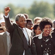 Nelson Mandela Released From Prison