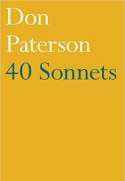 40 Sonnets (Don Paterson)