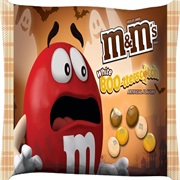 White Boo-Terscotch M&M's