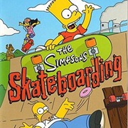 The Simpsons Skateboarding