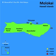 Molokai, Hawaii (The Friendly Isle)