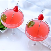 Cranberry Raspberry Mojito