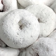 Powdered Sugar Doughnuts