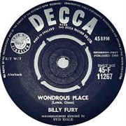 Billy Fury, Wondrous Place