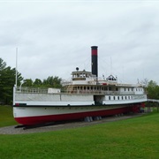 Ticonderoga (Side-Paddle-Wheel Lakeboat)