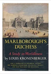 Marlborough's Duchess (Louis Kronenberger)