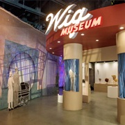 Jim Shaw&#39;s Wig Museum, Los Angeles, California, USA