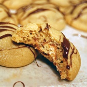 Santa's Snickers Surprise Cookies