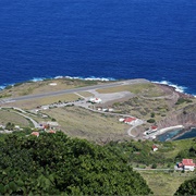 Juancho E Yrausquin Airport, Saba