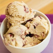 Peanut Butter and Jelly Ice Cream