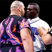 Bam Bam Bigelow vs. Lawrence Taylor,Wrestlemania 11