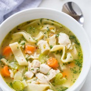 Homemade Chicken Noodle Soup