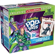DC Villains Chocolate Frosted Sugar Cookie Pop Tart