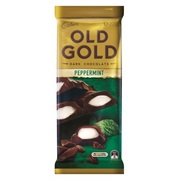 Cadbury Chocolate Block Old Gold Peppermint