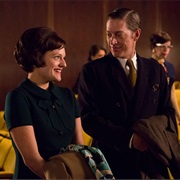 Peggy Olson and Ted Chaough