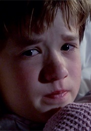 Haley Joel Osment in the Sixth Sense (1999)