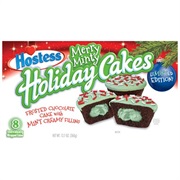 Merry Minty Holiday Cakes