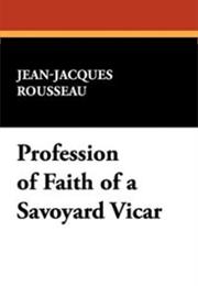 Profession of Faith of a Savoyard Vicar