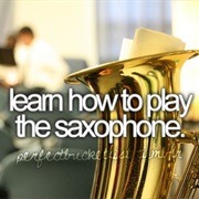 Learn to Play Saxophone